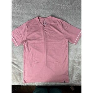 WT02 Mens T-Shirt 100% Cotton ,V-neck,Sz XL